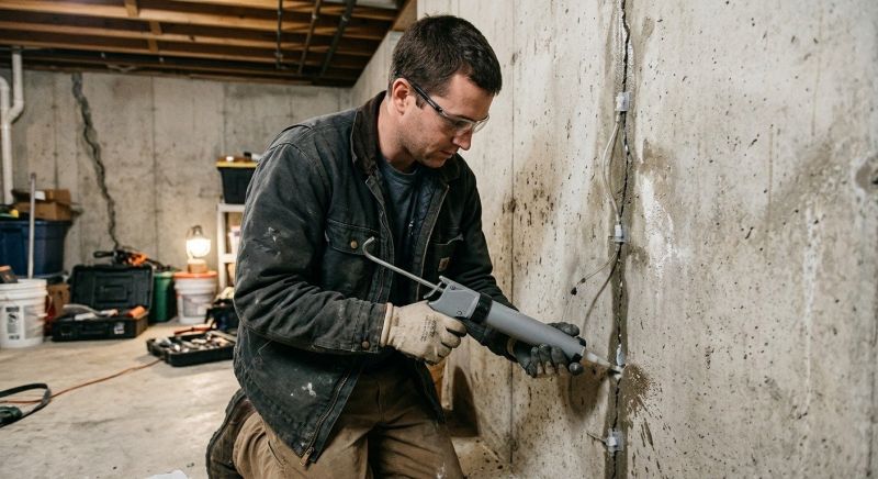 Basement Crack Repair in Fort Collins, CO