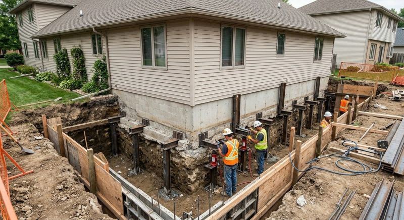 Basement Underpinning in Greenville, SC