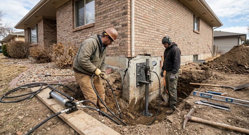Building Foundation Repair in Greenville, SC