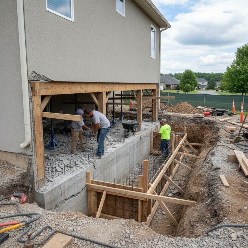Concrete Foundation Repair in Greenville, SC