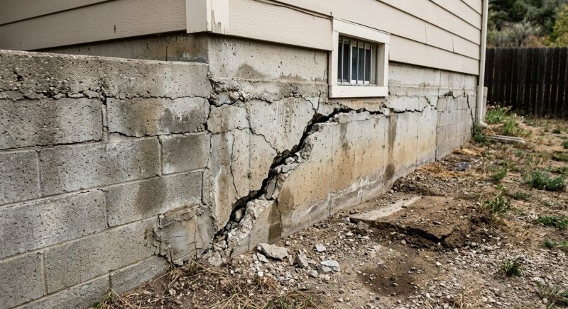 Cracked Foundation Repair in Greenville, SC