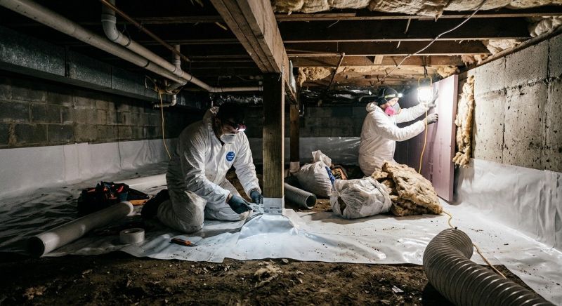 Crawl Space Leveling in Tampa, FL