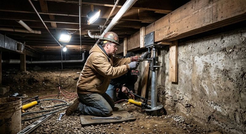 Crawl Space Leveling in Greenville, SC