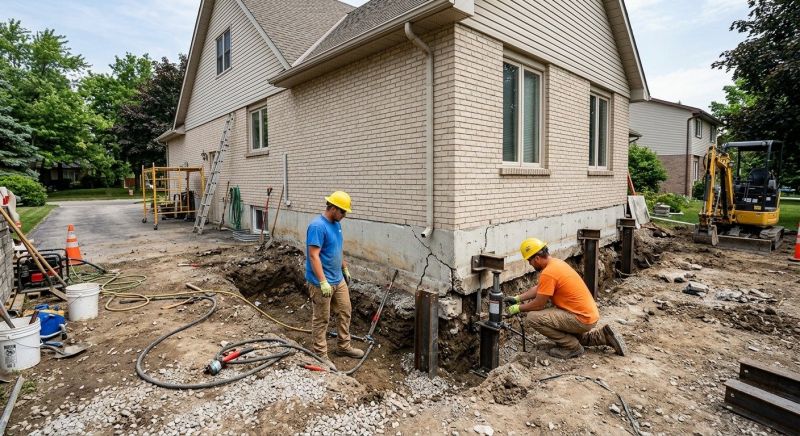 Helical Piers Installation in Tampa, FL