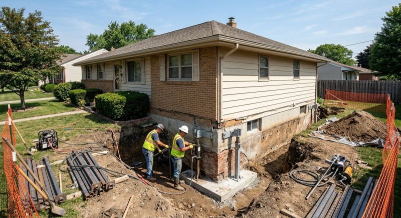 House Underpinning in Greenville, SC