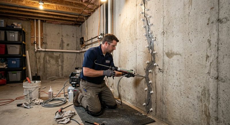Structural Crack Repair in Greenville, SC